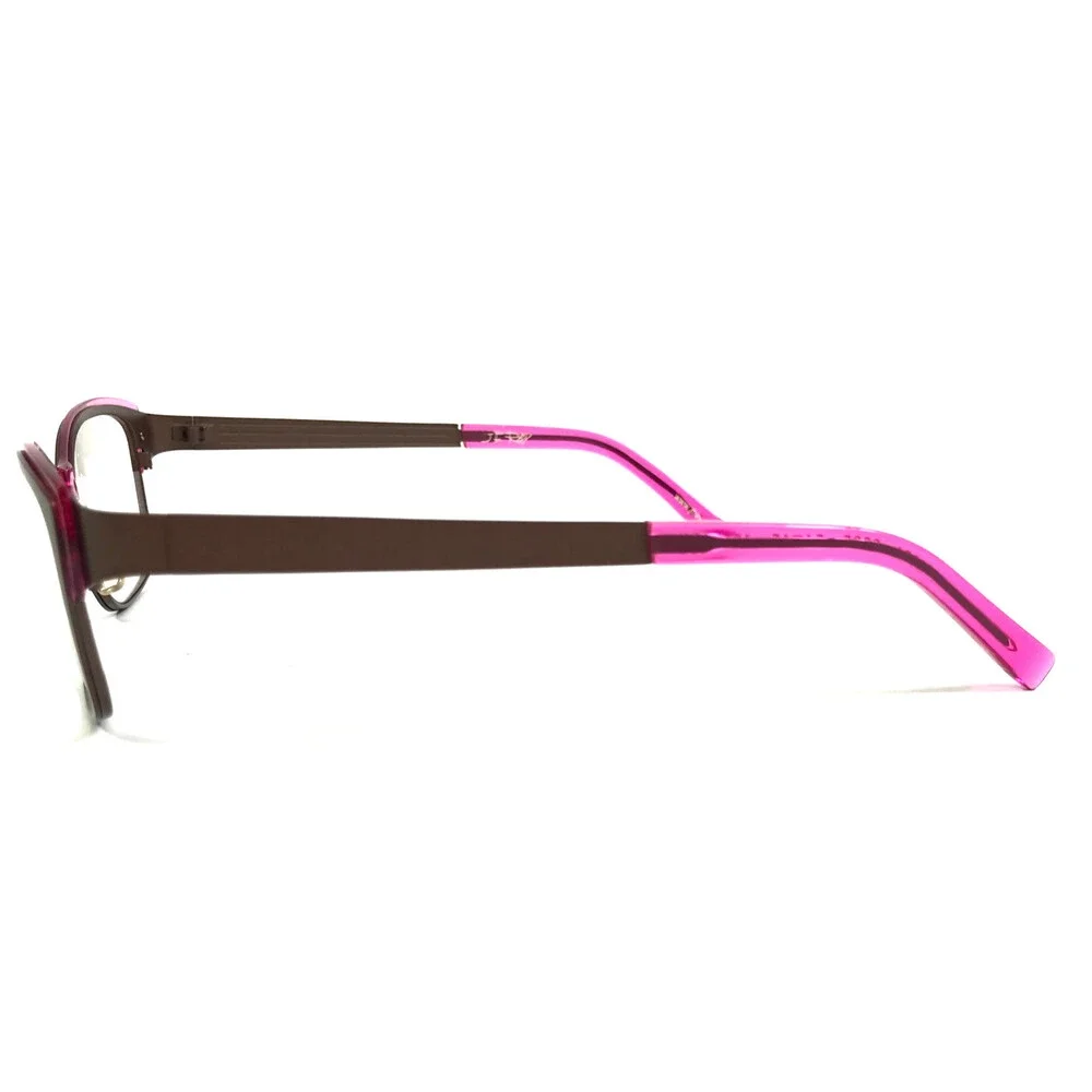 J.F. Rey Eyeglasses Frames JF2554 9085 Brown Pink Cat Eye Full Rim 54-15-136